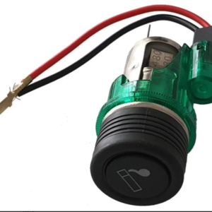 ACENDEDOR DE CIGARRO VERDE UNIVERSAL 12V